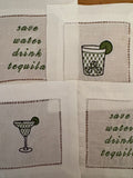 Margarita Cocktail Napkins, Set of 4